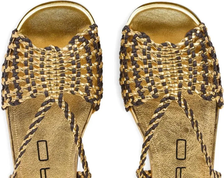 Woven Flat Sandals - Image 3