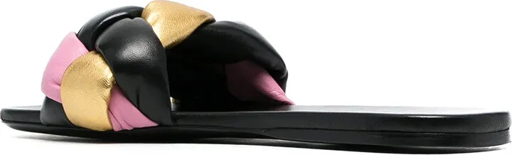 Woven Flat Sandals - Image 3