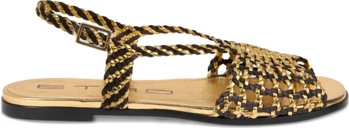 Woven Flat Sandals