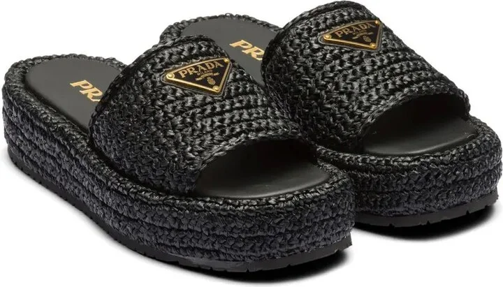 Woven Flatform Sandals - Image 2