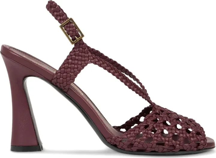 Woven Heeled Sandals
