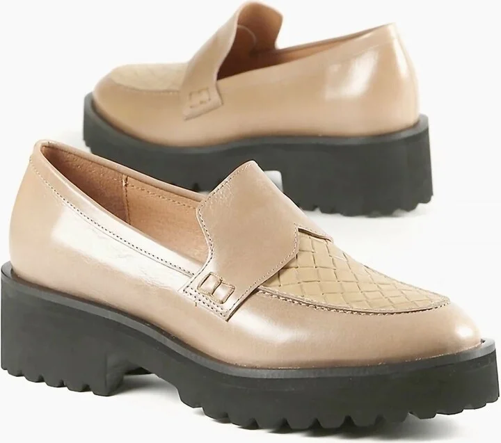 Woven Lady Lugg In Beige