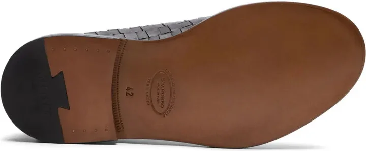 Woven Leather Derby Shoes - Image 4