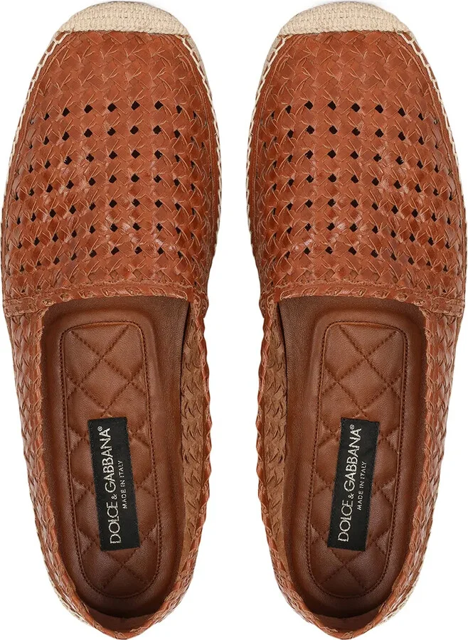 Woven Leather Espadrilles - Image 4