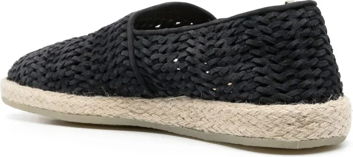 Woven Leather Espadrilles - Image 3