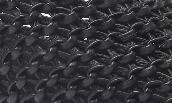 Woven Leather Flat - Image 7