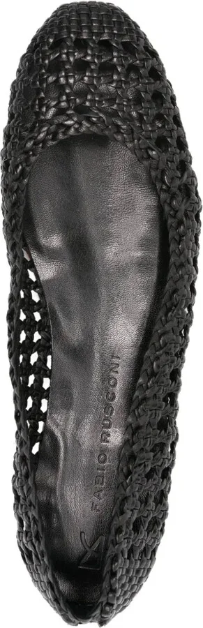 Woven Leather Flats - Image 4