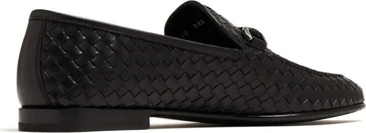 Woven Leather Loafers - Image 3