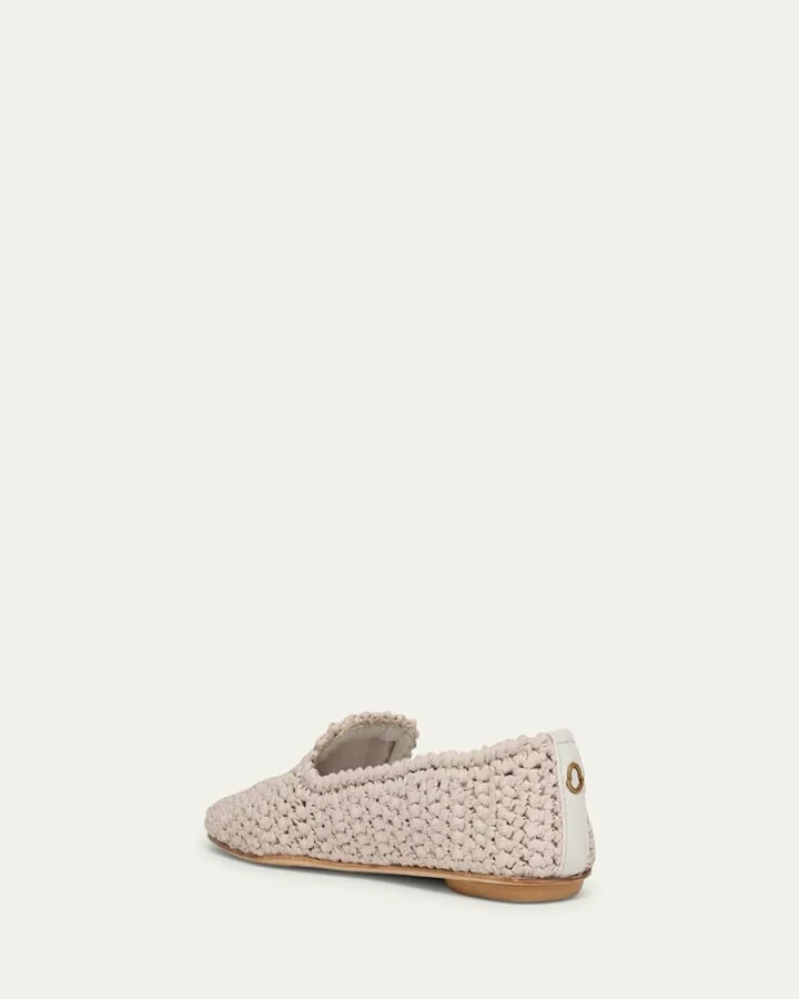 Woven Leather Loafers - Image 2