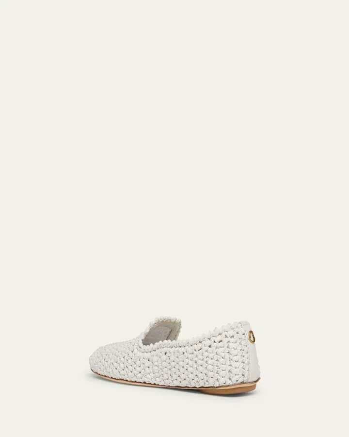 Woven Leather Loafers - Image 7