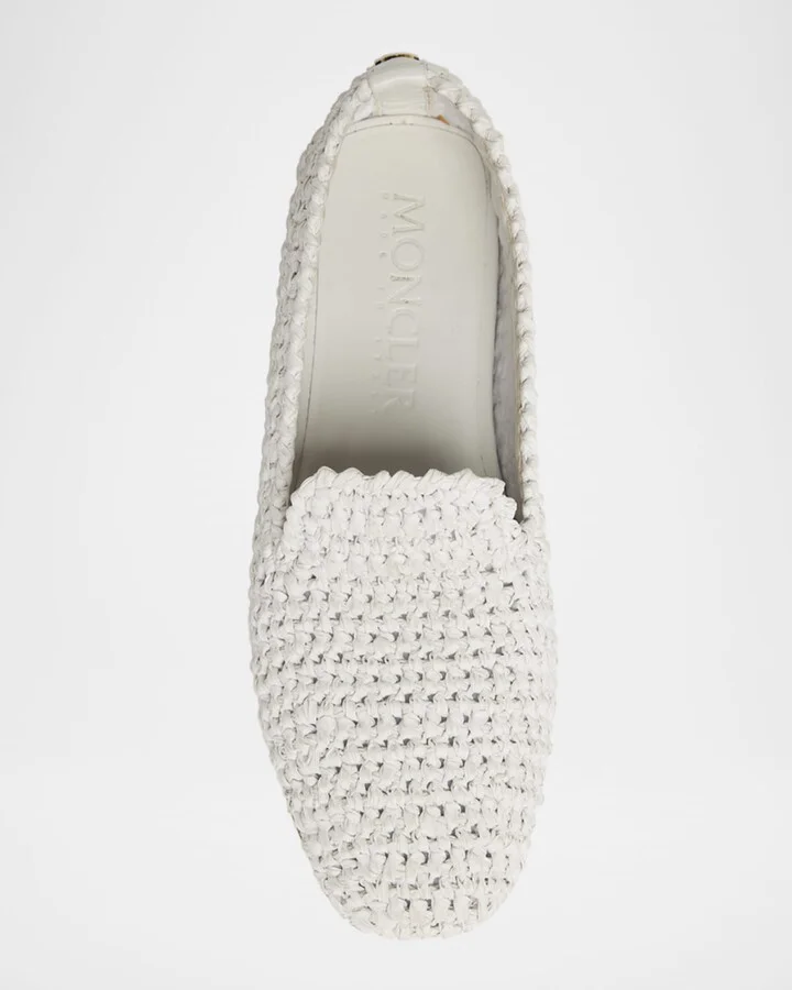 Woven Leather Loafers - Image 3