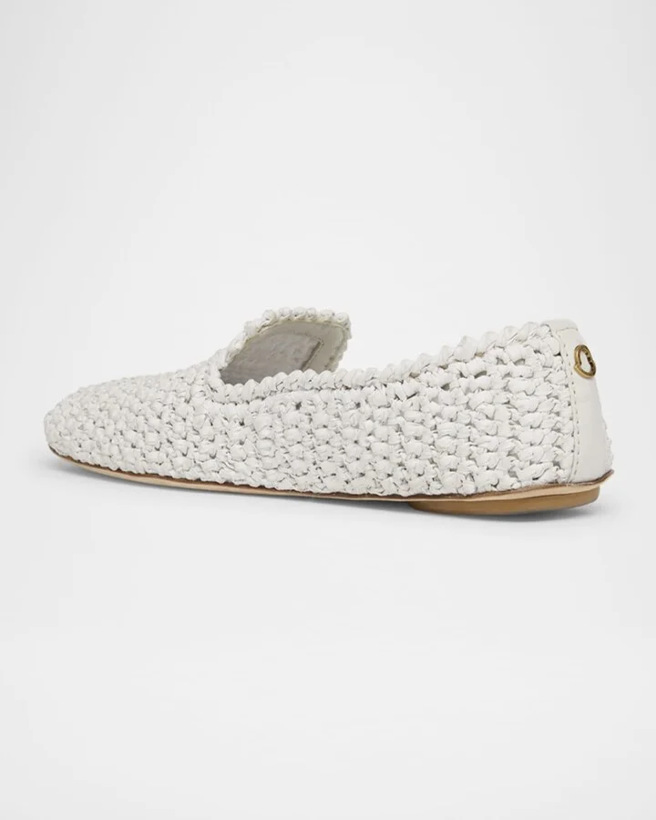 Woven Leather Loafers - Image 5