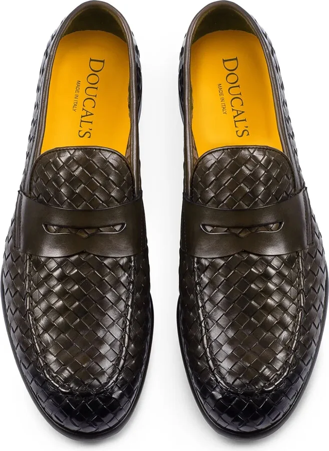 Woven Leather Loafers - Image 3