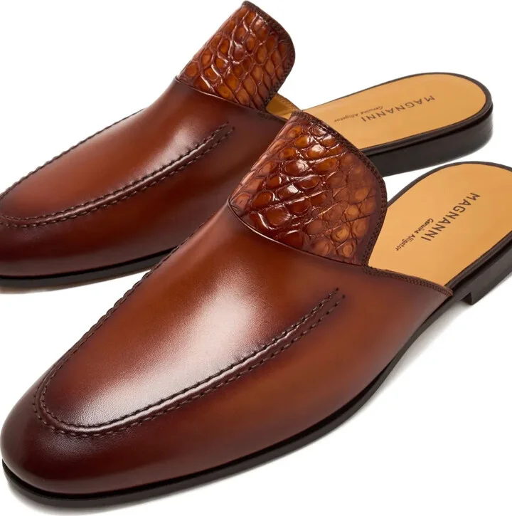 Woven Leather Loafers - Image 3