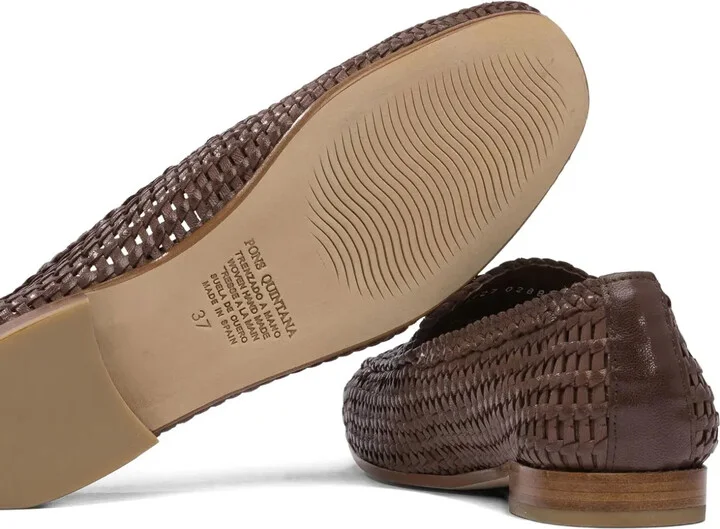 Woven Leather Loafers - Image 3