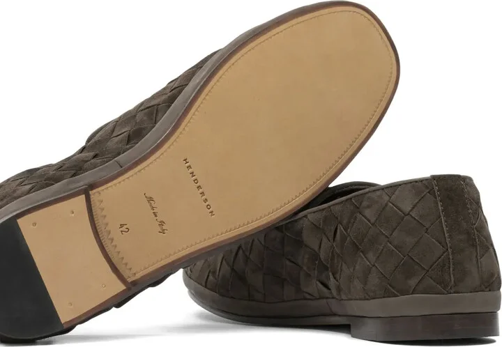 Woven Leather Loafers - Image 3