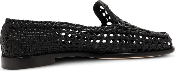 Woven Leather Loafers - Image 2