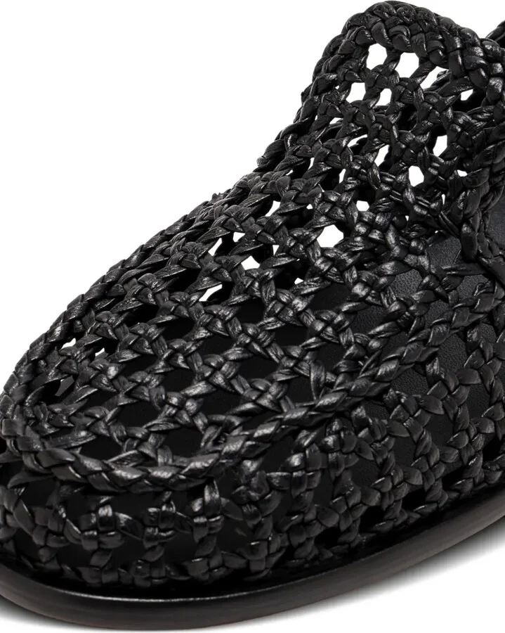 Woven Leather Loafers - Image 3