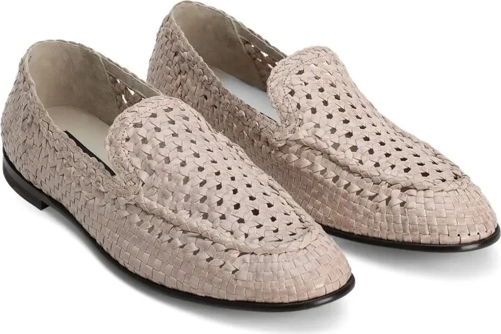 Woven Leather Loafers - Image 2