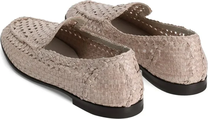 Woven Leather Loafers - Image 3