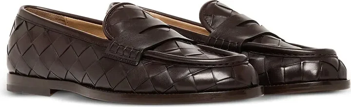 Woven-Leather Loafers - Image 2