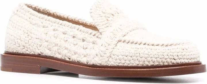 Woven Leather Loafers - Image 2