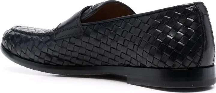 Woven Leather Loafers - Image 3