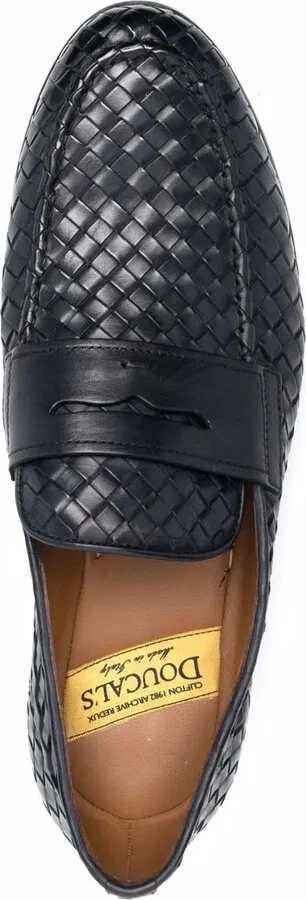 Woven Leather Loafers - Image 4