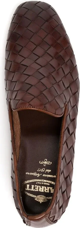 Woven-Leather Loafers - Image 4