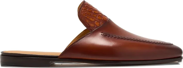 Woven Leather Loafers