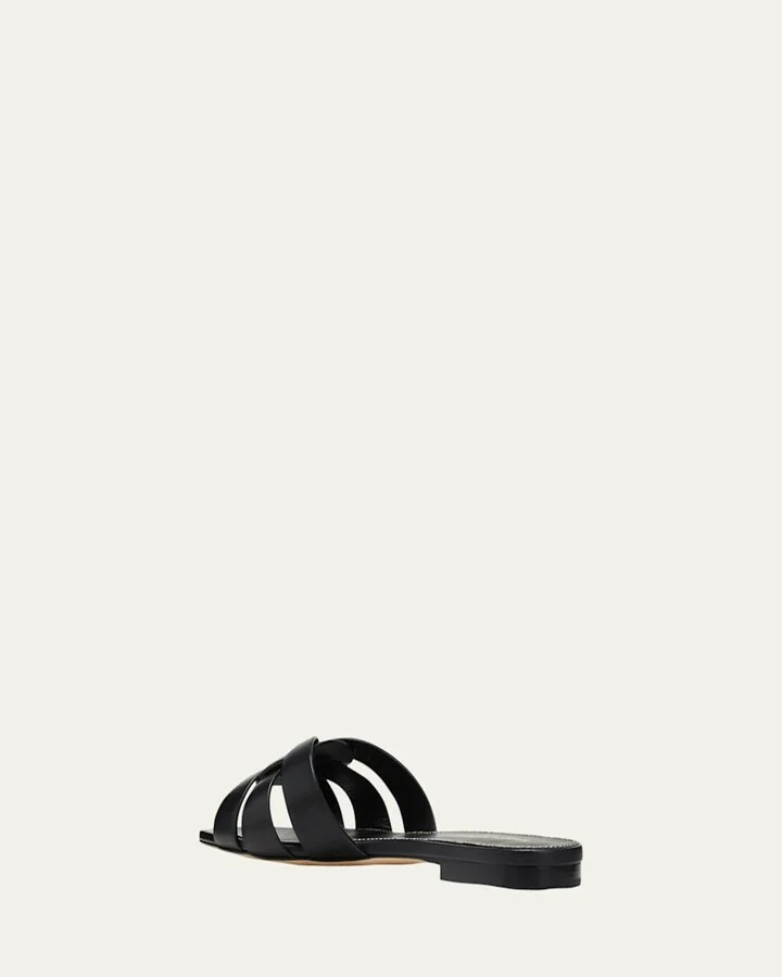 Woven Leather Sandal Slide - Image 4