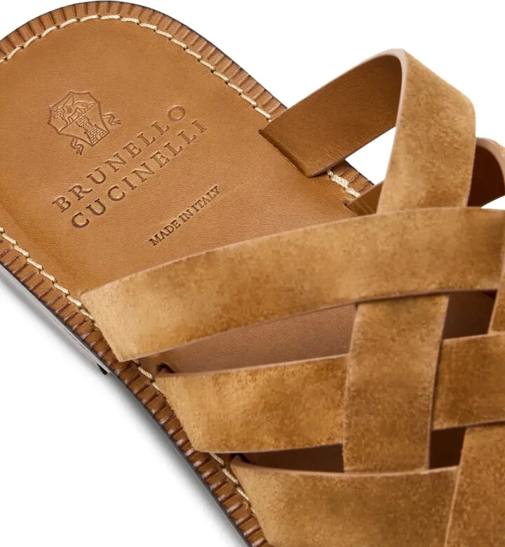 Woven Leather Sandals - Image 3