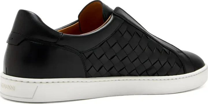 Woven Leather Slip-On Sneakers - Image 4