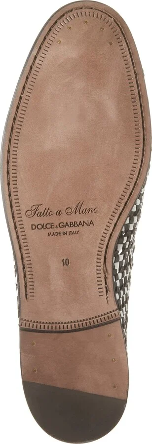 Woven Leather Slipper Loafer - Image 6