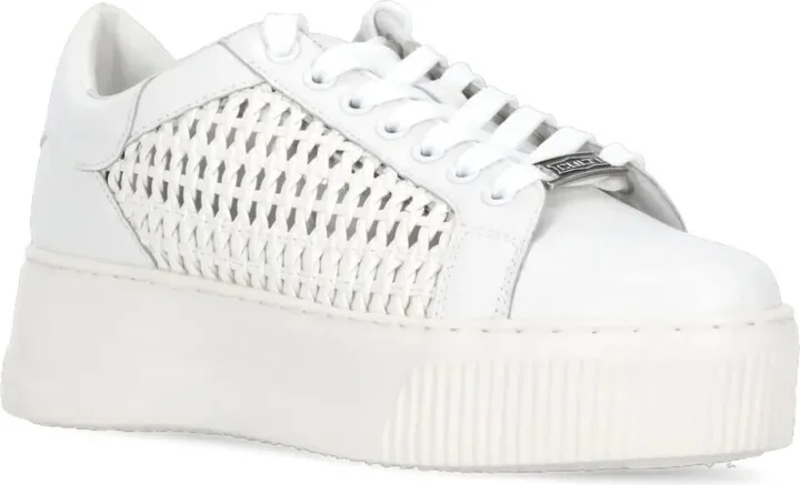 Woven Leather Sneakers - Image 2