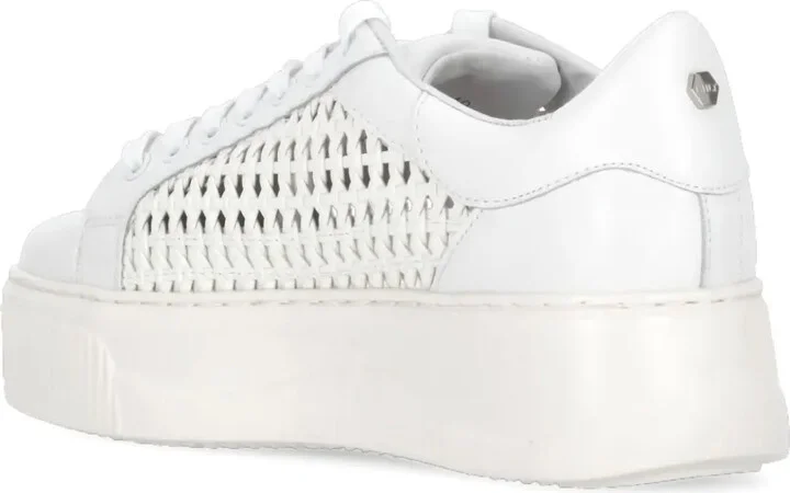 Woven Leather Sneakers - Image 4