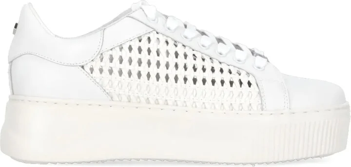 Woven Leather Sneakers