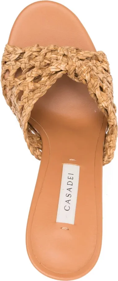 Woven Leather-Strap Sandals - Image 4