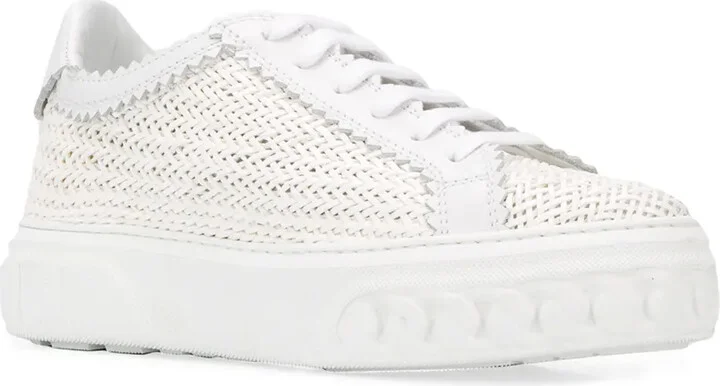 Woven Low-Top Sneakers - Image 2