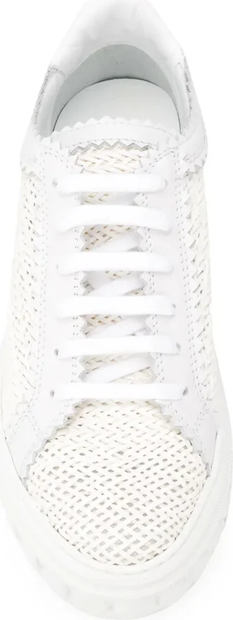 Woven Low-Top Sneakers - Image 4