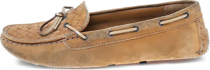 Woven Moccasin Loafers