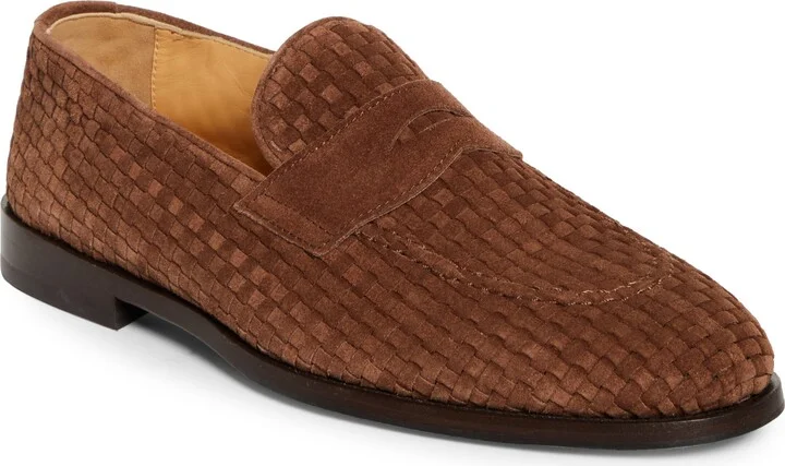 Woven Penny Loafer