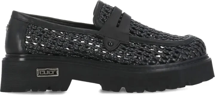 Woven Platform Loafers