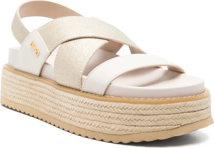 Woven Platform Sandals - Image 2