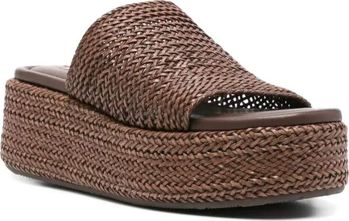 Woven Platform Sandals - Image 2