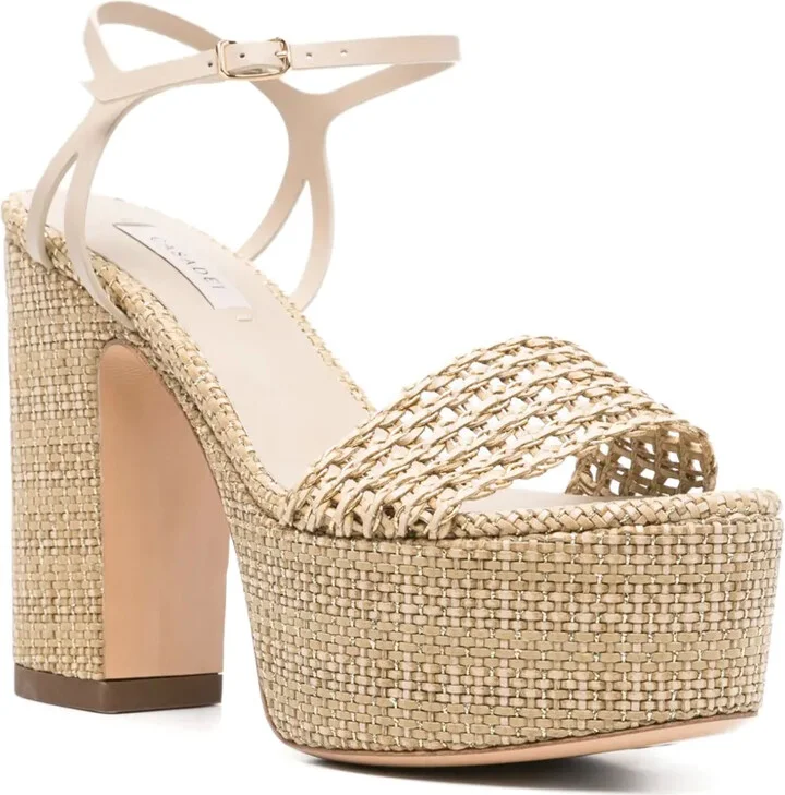Woven Platform Sandals - Image 2