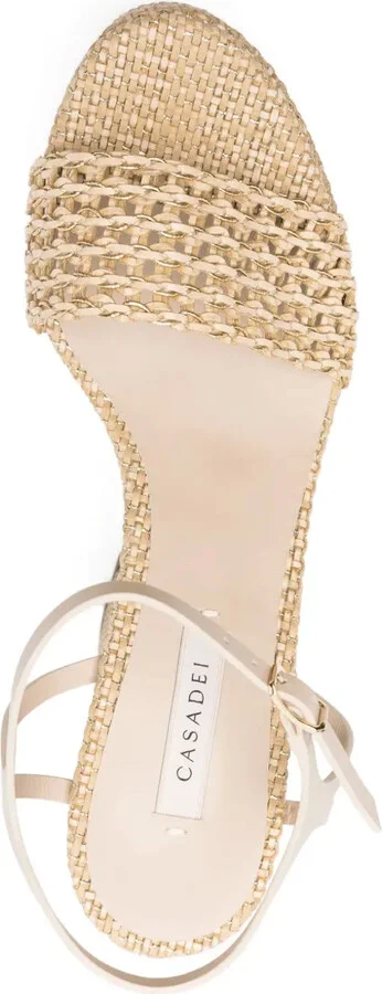Woven Platform Sandals - Image 4