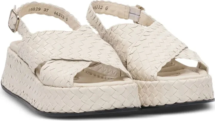 Woven Platform Sandals - Image 2