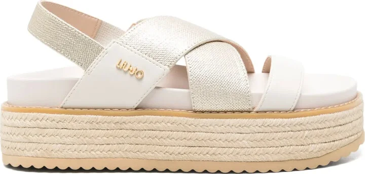 Woven Platform Sandals