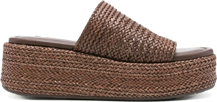Woven Platform Sandals